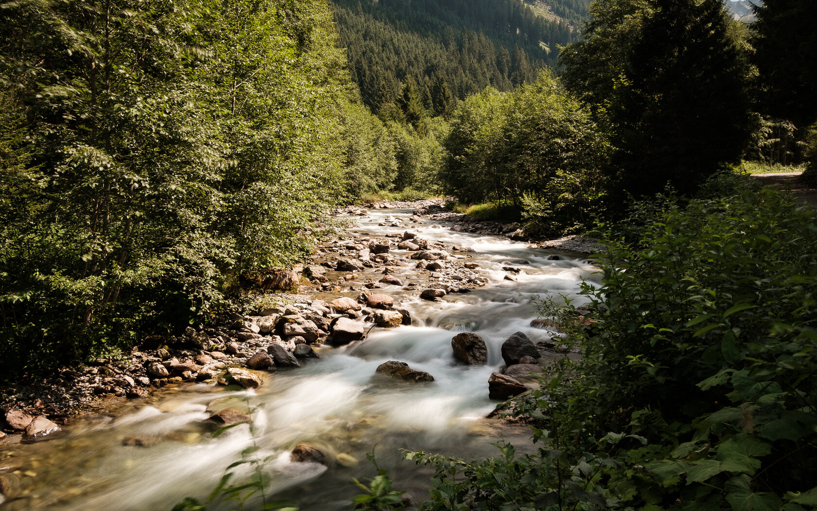 Im Silbertal - gemütliche Bachwanderung zum GH Fellimännle