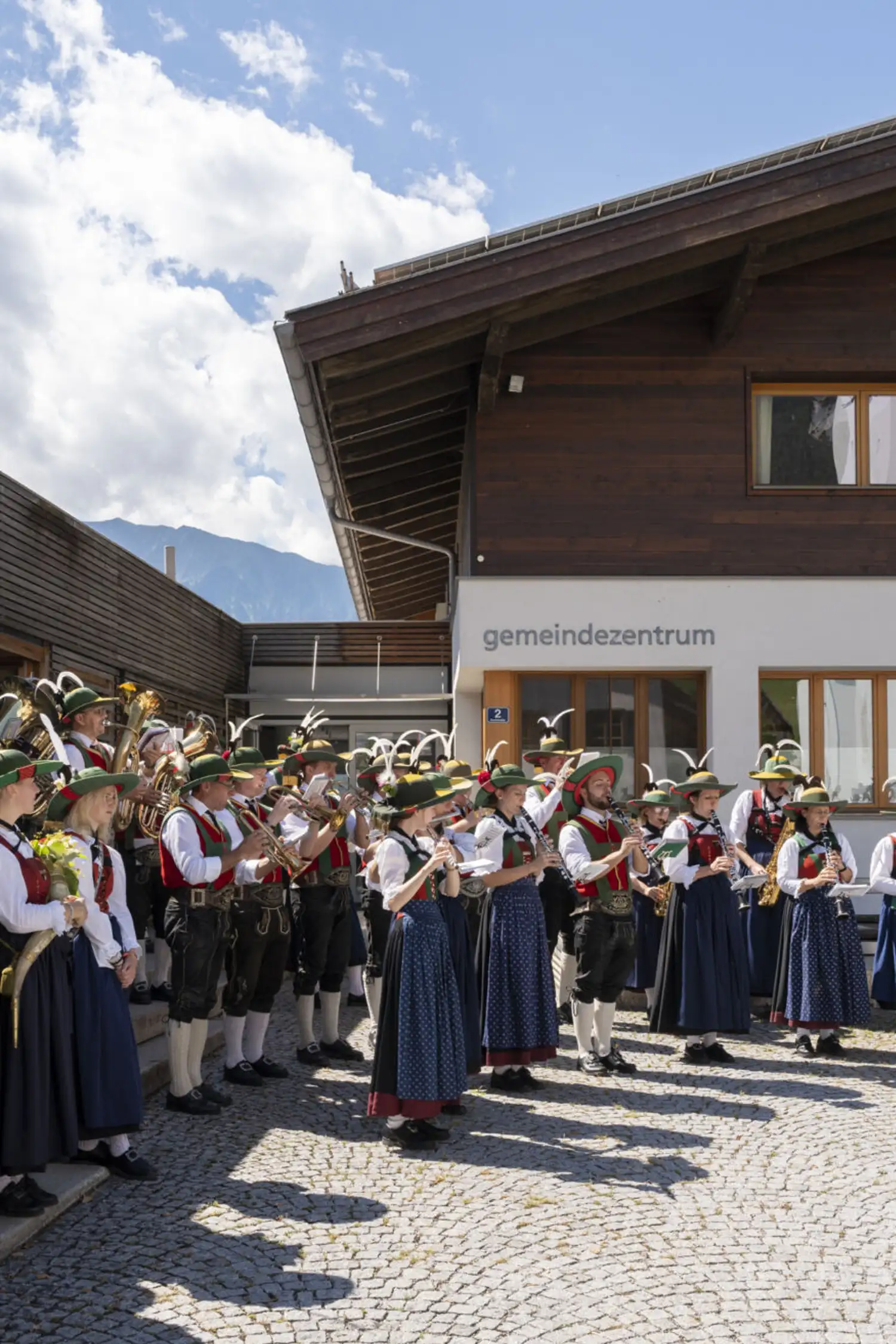 Platzkonzert der Musikkapelle Wildermieming