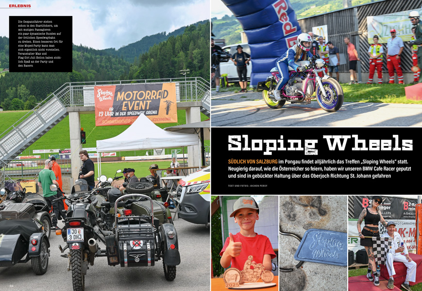 Sloping Wheels - Motorcycle Event