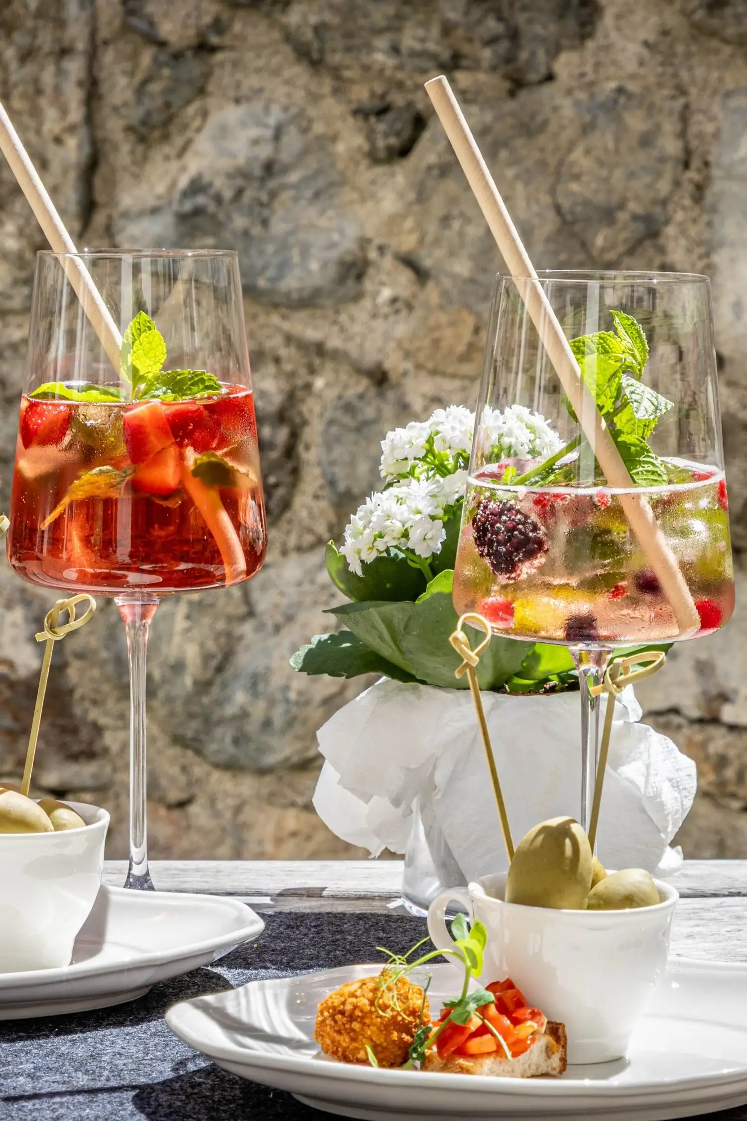 Sommeraperitiv auf Burg Heinfels