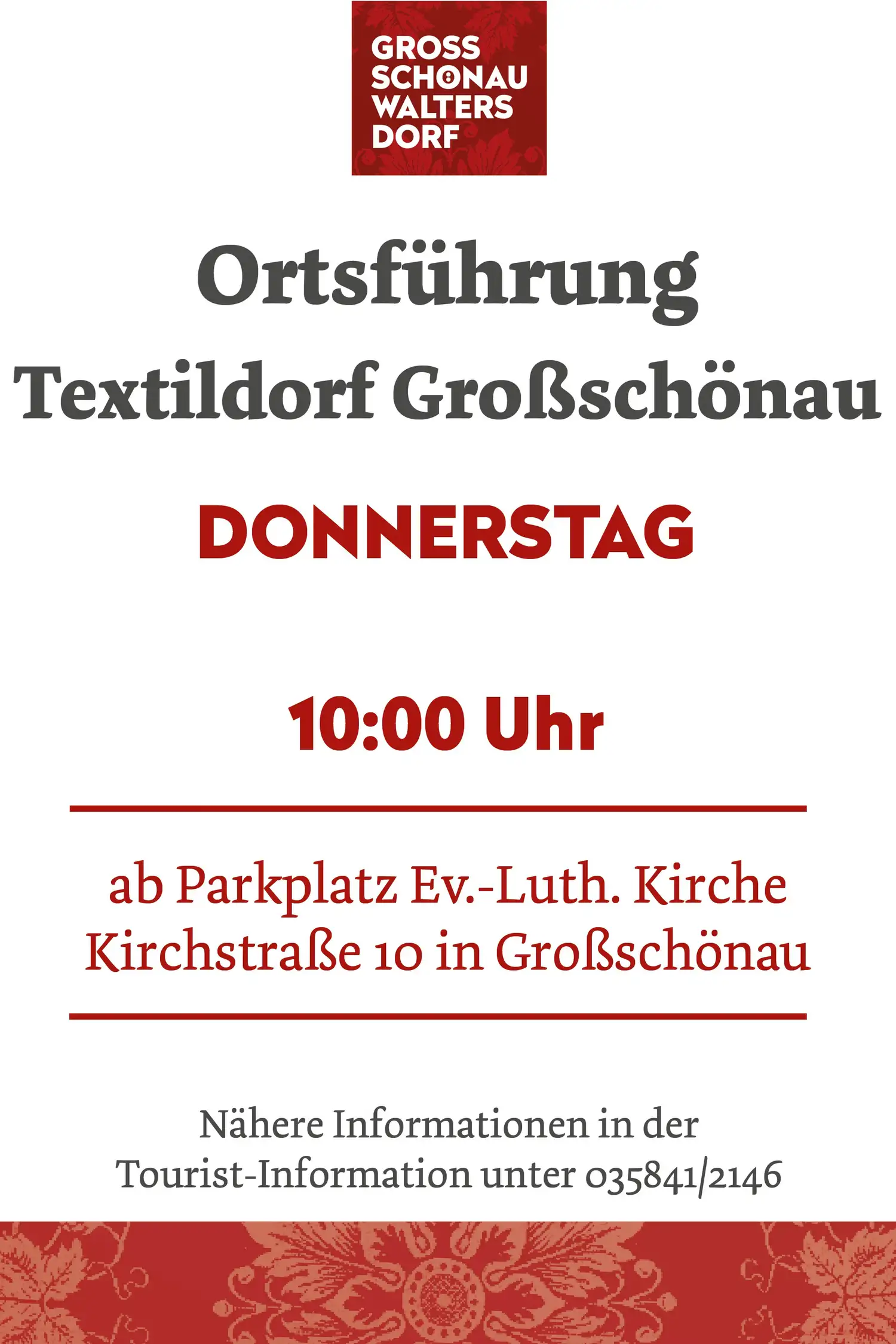 Guided tour of Großschönau