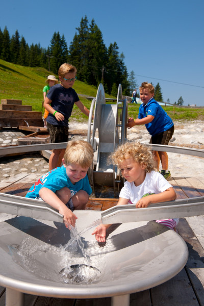 Dienstag 14.07. - Kinderausflug zu Toni´s Almspielplatz am Berg für Flippers & Dolphins  (2-10 Jahre)  Anmeldung bis Heute 14.00 an der Rezeption