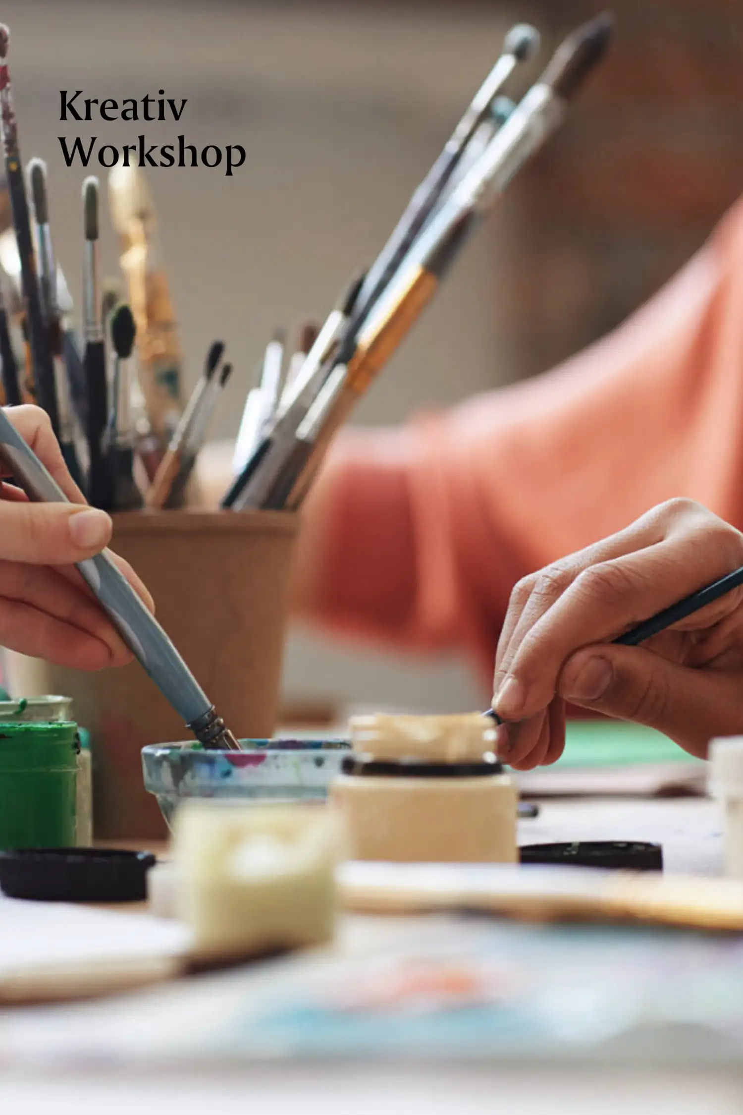 Kreativworkshop mit Rebecca - DIY Postkarten