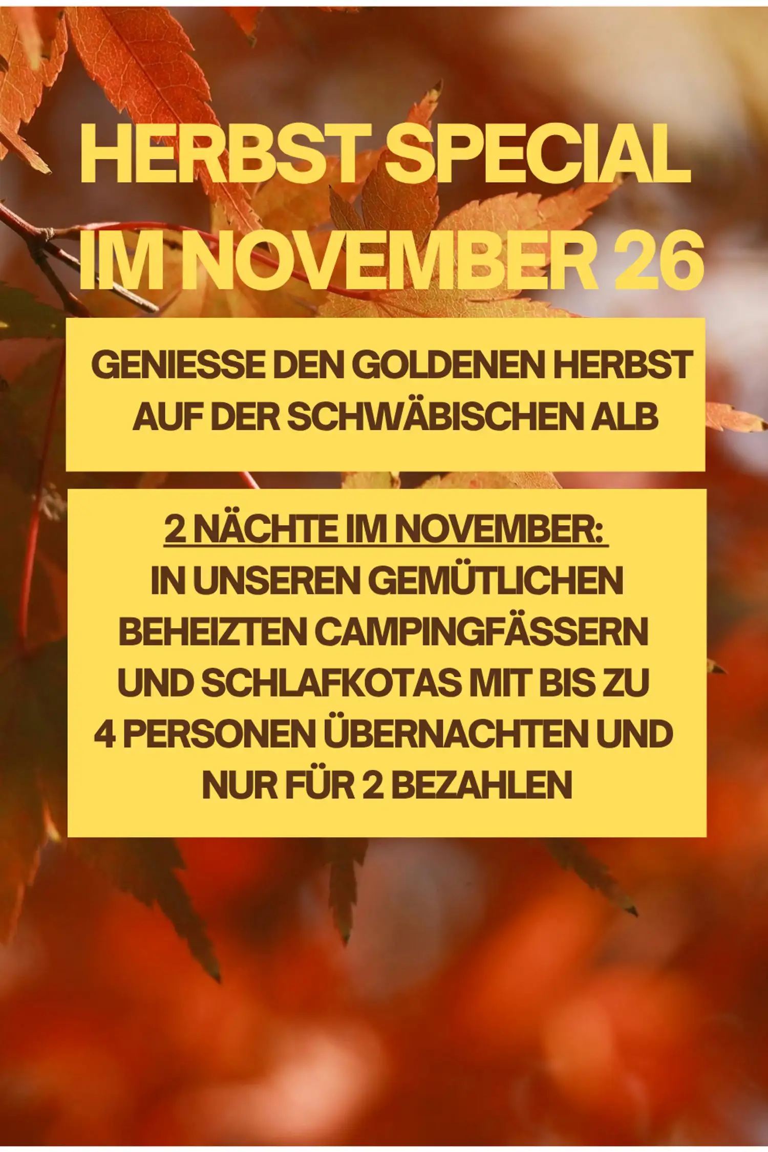 HERBST SPECIAL