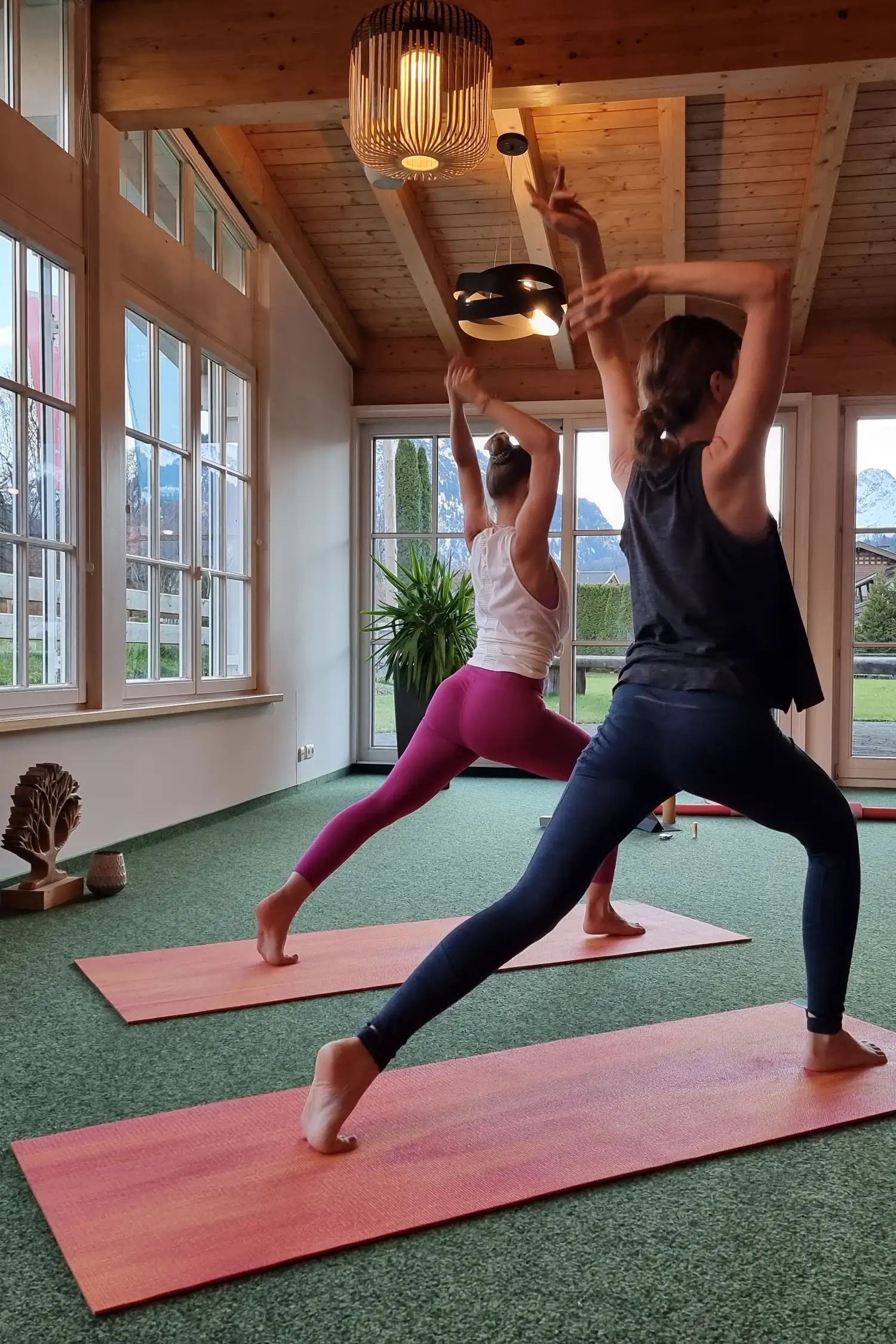 Yoga morning routine with Sabine